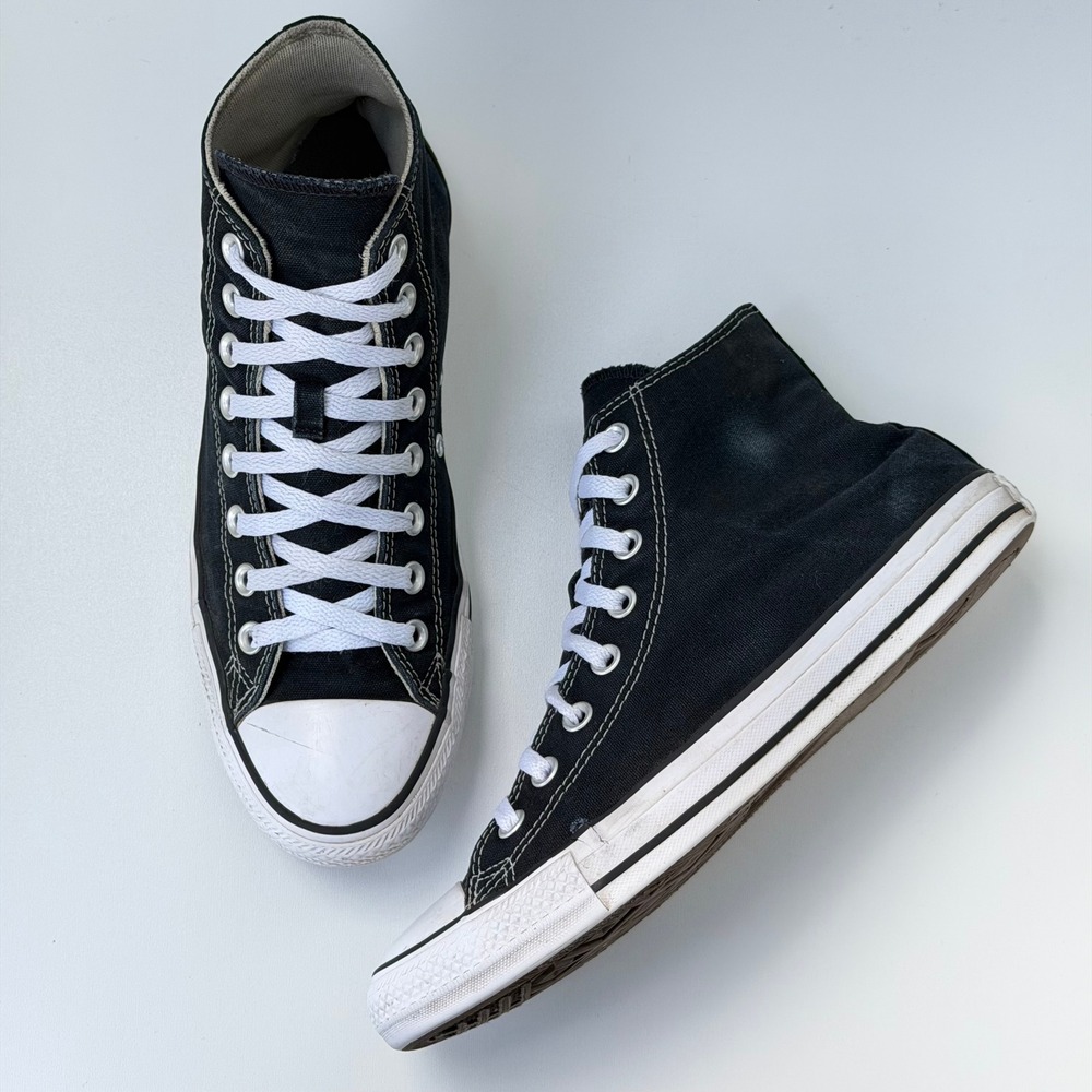 Converse All Star Chuck Taylor High Top Sneakers Retro Canvas Unisex size 9-10